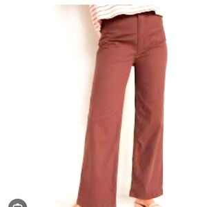Old Nay : Wide Leg Pants in Maroon